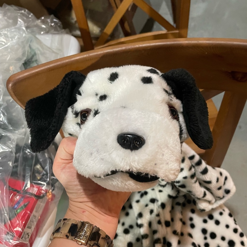 Toddler Dalmatian dog Halloween costume